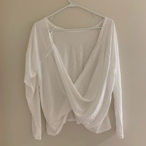 Fabletics backless yoga top